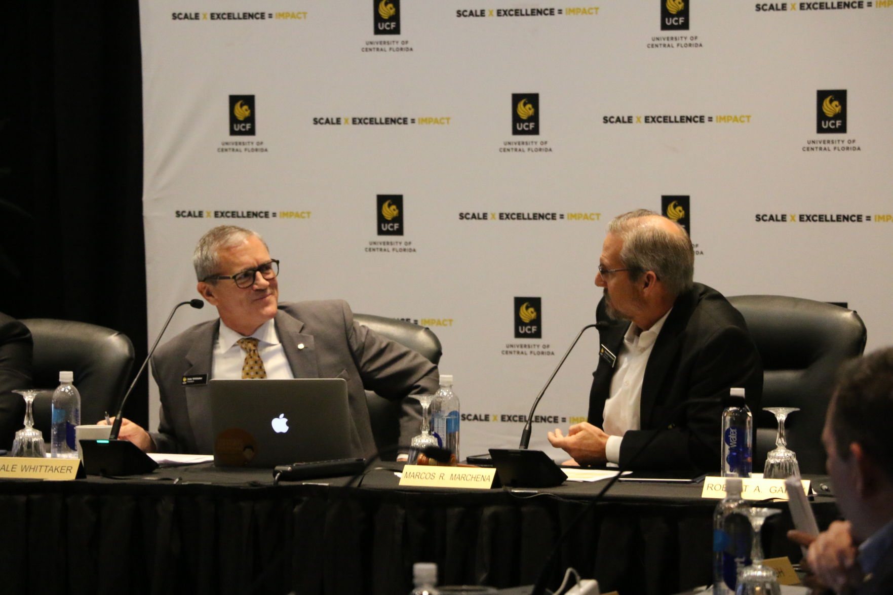 Board of Trustees meeting 11/15 - Whittaker and Marchena